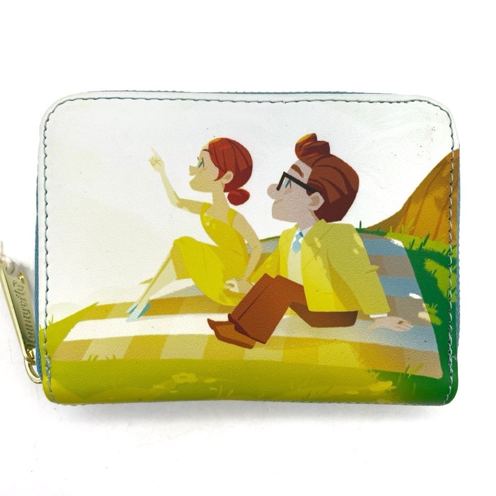 NWT Loungefly Disney Pixar Up Carl & Ellie Daydream Small Zip Wallet BoxLunch